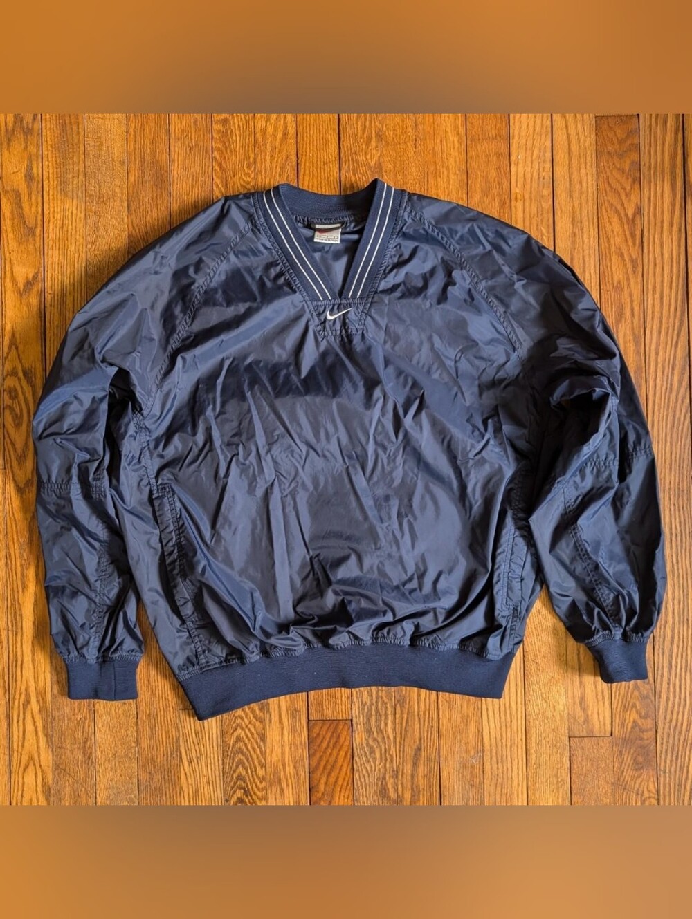 Vintage 90's Nike Center Swoosh Pullover Windbreaker Jacket